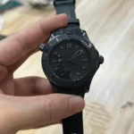 Omega Seamaster Replica Watch Black Ceramic Case Rubber Strap VS Factory 42mm