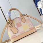 Louis Vuitton LV Alma BB Womans Like Auth Pink Handbags 23cm