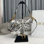 Dior 11 Handbags Saddle Bag Womans Lock Gold 25x20x6cm