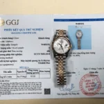 Rolex Datejust 278271 Silver Floral Dial Two Tone 10K Rose 31mm