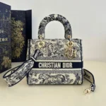 CHRISTIAN DIOR BAG Lady D-lite Bag Blue