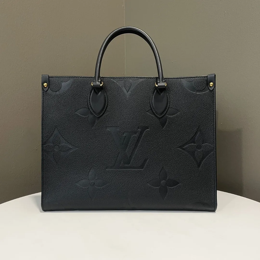 Louis Vuitton Black Empreinte Monogram Giant Onthego MM