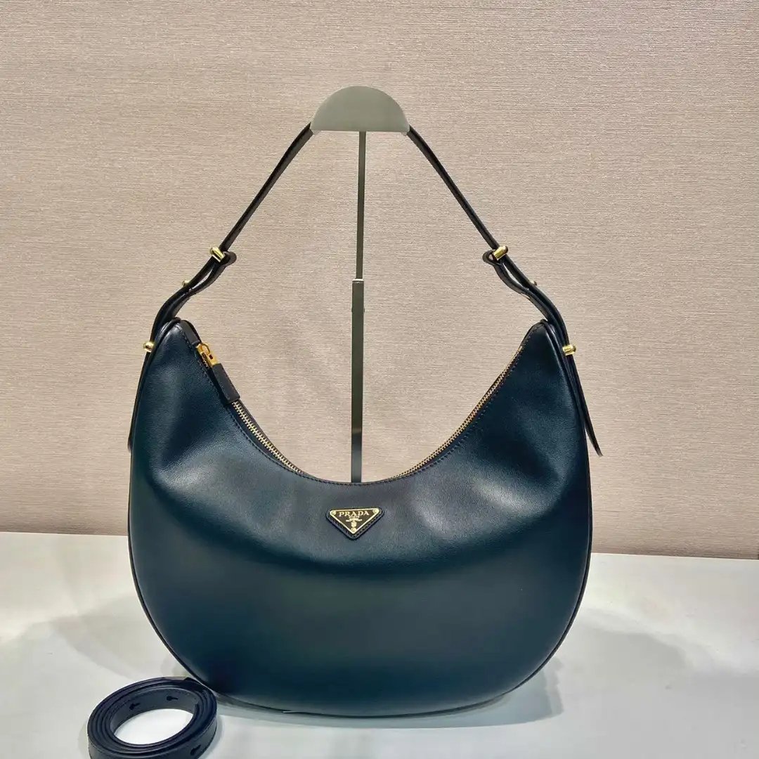 Prada Arche Small Leather Shoulder Bag