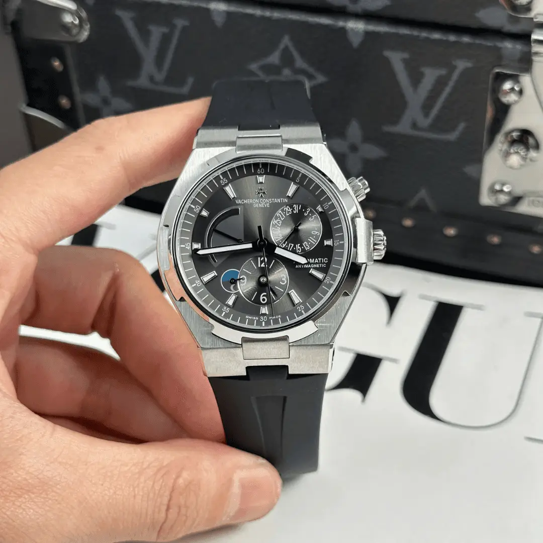Vacheron Constantin 1:1 Overseas Dual Time 47450 Gray Color 42mm Watch