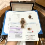 Patek Philippe Replica 11 Watch Nautilus 5712 Rose Gold Wrapped Chocolate Dial GRF 40mm - Image 2