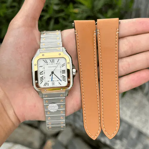 Untitled-design-70-1 Cartier Santos De Cartier W2SA0009 Replica Watch BV Factory 39.8mm - Image 1