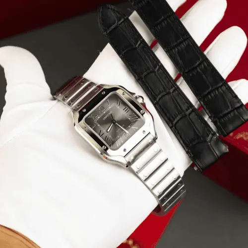 Untitled-design-77 Cartier Santos Replica 11 Watch Gray Dial AF Factory 39.8mm - Image 1