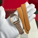 Cartier Santos Womens Replica Watch White Dial BV Factory 35.2mm