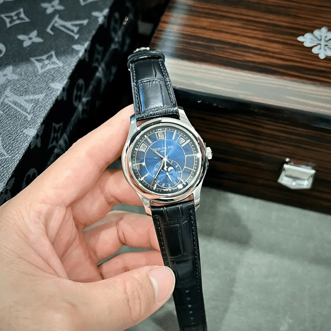 Untitled-design-82 Patek Philippe Complications 5205G Blue Dial Leather Strap Replica 11 Watch 40mm - Image 1