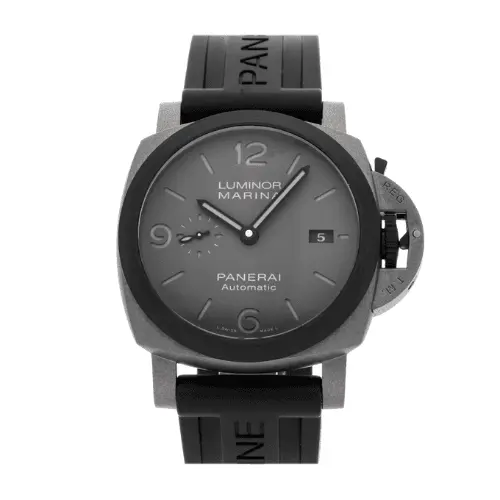 PANERAI LUMINOR WATCH GREY DIAL CARBON BEZEL VS FACTORY 44MM