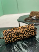 Prada Bonnie medium leopard-print pony skin leather handbag. - Image 4