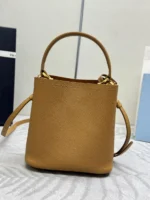 Prada Panier Small Saffiano leather bag in caramel - Image 8