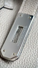 Hermes Birkin 30cm Gris Tourterelle Palladium hardware - Image 3