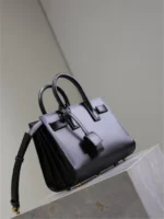 YSL SAC DE JOUR GOLD BLACK GRAIN LEATHER - Image 5