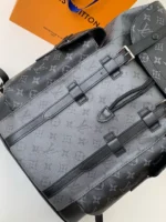 Louis Vuitton Christopher backpack in Monogram Eclipse Reverse canvas - Image 3