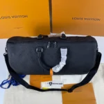 Louis Vuitton Keepall Bandoulière 50 in Monogram Shadow leather - Image 2