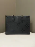 Louis Vuitton Black Empreinte Monogram Giant Onthego MM - Image 4