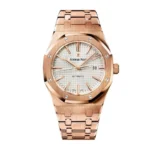 audemars piguet rose gold royal oak white replica