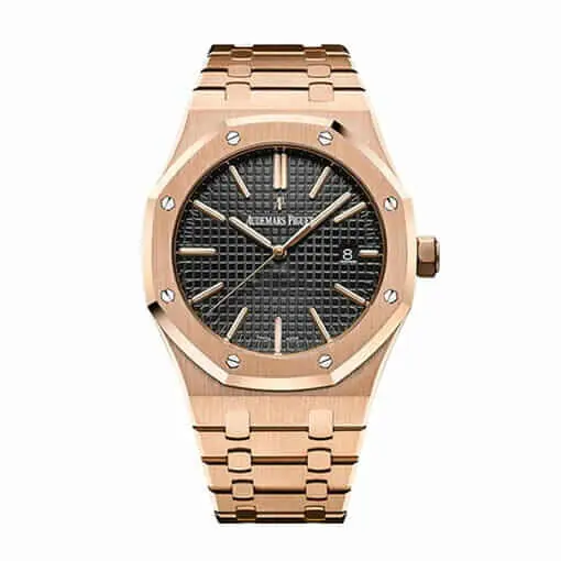audemars-piguet-royal-oak-automatic-black-dial-18kt-rose-gold_unitedluxury_man-1 Audemars Piguet Royal Oak 15500OR.OO.1220OR.01 Selfwinding Rose Gold Black Dial Replica - Image 1