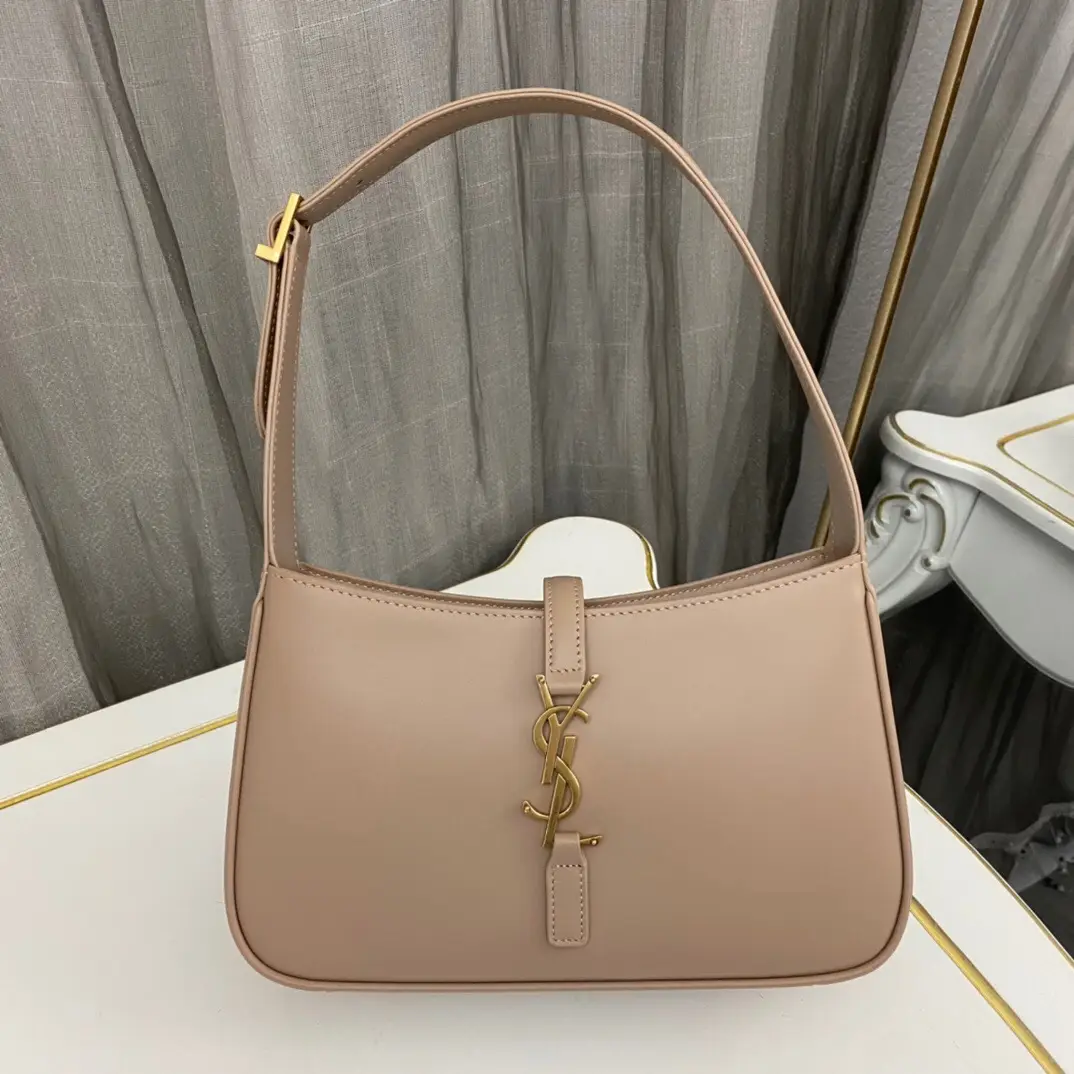 Saint Laurent le 5 a 7 mini hobo bag - Rosy sand