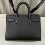 Ysl Nano Sac De Jour Black Smooth Leather Gold-tone Metal - Image 4