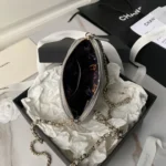 CHANEL Black Leather Makeup Bags - Image 2