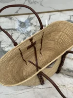 PRADA Braided Handle Basket Bag - Image 7