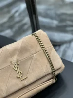 YSL Jamie Medium Shoulder Bag in Beige - Image 4