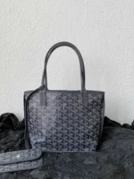 Goyard Anjou Reversible Tote Coated Canvas Mini - Image 3