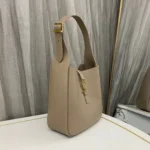 Saint Laurent Le 5 à 7 Supple Hobo Bag Beige Colour - Image 4