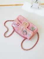 Chanel Woven Crossbody Bag - Image 2