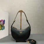 Prada Arque Small Leather Shoulder Bag - Image 4