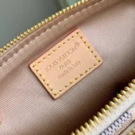 LV KEEPIT BUMBAG 29 IN WHITE GREY CHECKERBOARD PATTERN DAMIER AZUR COATED CANVAS - Image 7