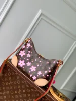 LV BOULOGNE CHERRY BLOSSOM 29 IN SAKURA BROWN MONOGRAM COATED CANVAS - Image 2