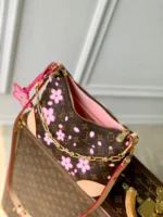 LV BOULOGNE CHERRY BLOSSOM 29 IN SAKURA BROWN MONOGRAM COATED CANVAS - Image 3