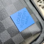 LV AVENUE SLINGBAG 31 IN BLACK AND GREY DAMIER GRAPHITA CANVAS CALFSKIN - Image 6