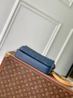 LV TRIO MESSENGER 25 IN BLUE MONOGRAM SHADOW CALFSKIN - Image 5