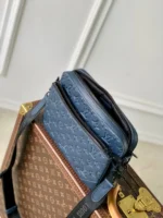 LV TRIO MESSENGER 25 IN BLUE MONOGRAM SHADOW CALFSKIN - Image 3