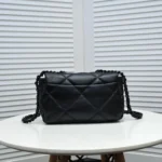 CHANEL 19 FLAP BAG 26CM ALL BLACK - Image 5