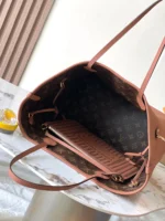 LV NEVERFULL INSIDE OUT MM IN BROWN MONOGRAM CANVAS AND CALFSKIN TRIM - Image 7