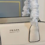 PRADA MEDIUM GALLERIA BAG 28 IN CIDER BROWN SMOOTH CALFSKIN GOLD HARDWARE - Image 2