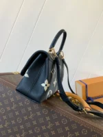 LV MADELEINE 30 IN BLACK MIX WHITE MONOGRAM CALFSKIN EMBOSSED LOGO - Image 2