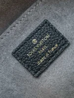 LV MADELEINE 30 IN BLACK MIX WHITE MONOGRAM CALFSKIN EMBOSSED LOGO - Image 9