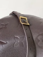 LV LOOP HOBO 38 IN DARK BROWN MONOGRAM CALFSKIN EMBOSSED LOGO - Image 3