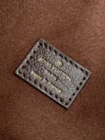 LV LOOP HOBO 38 IN DARK BROWN MONOGRAM CALFSKIN EMBOSSED LOGO - Image 8