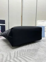 PRADA MEDIUM SHOPPING BAG 40 IN BLACK RE-NYLON FABRIC - Image 2