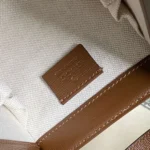 Gucci 1955 Luxury Women's Handbag with Brown Handle 23x16x12cm - Image 5