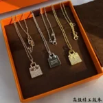 HERMES Necklace 130418A